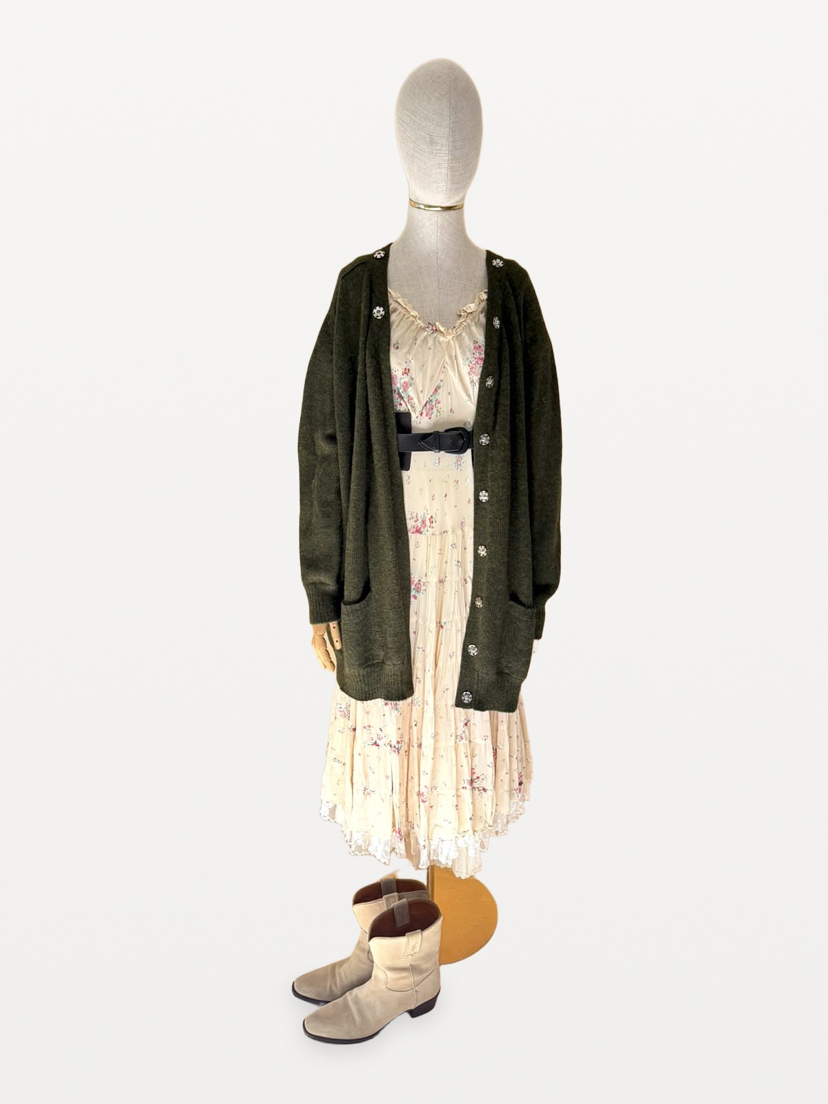 Marrika Nakk’s ‘Cowgirls’ Romantic Vintage Dress in Floral Cotton Voile 3