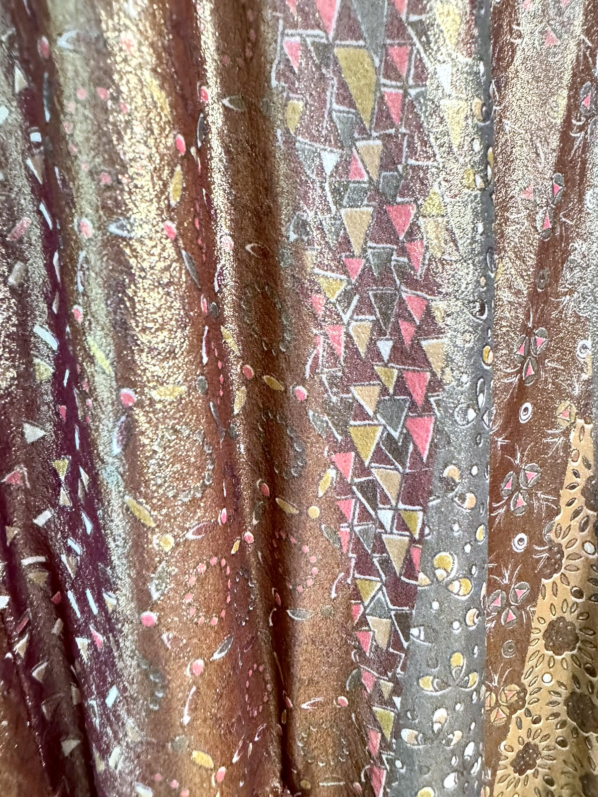 Sportmax Runway Dress: A Bohemian-Chic Pure Silk Design 6