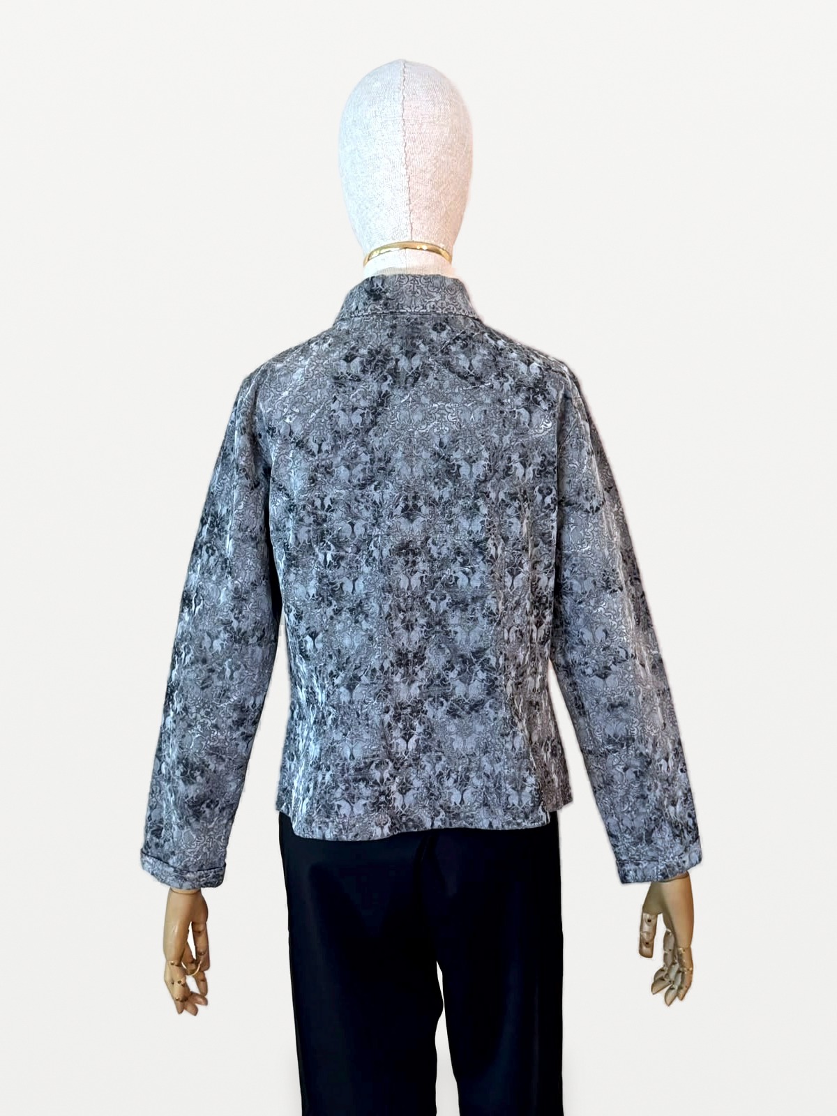 Anne Fontaine Anne Fontaine-Jacke im Damaskus-Stil mit Reißverschluss 5