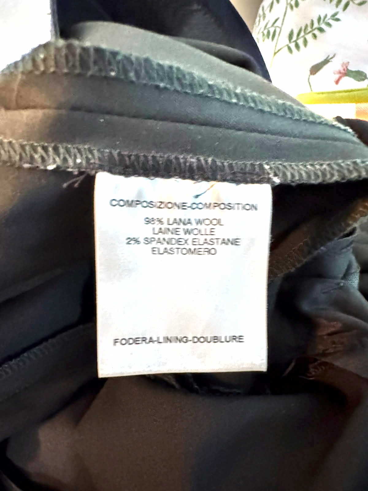 Gucci Gucci-Anzughose aus elastischer Wolle in Schwarz 4