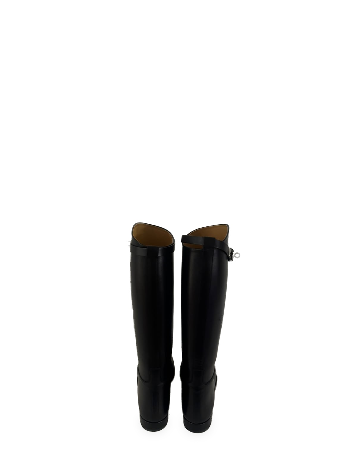 Hermès ‘Hermès’ Jump high-top boots – for horse riding, made from black calfskin 8
