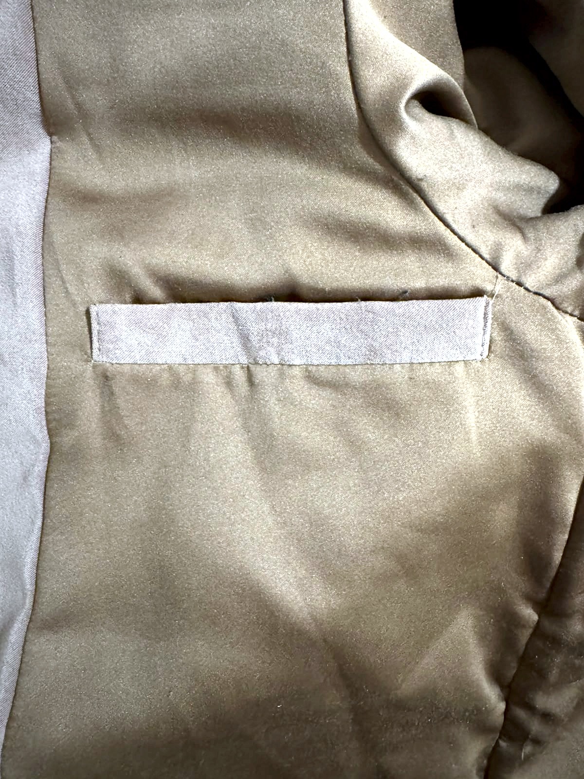 Max Mara Quilted Coat in Brown Suede-Effect Microfibre Fabric 10