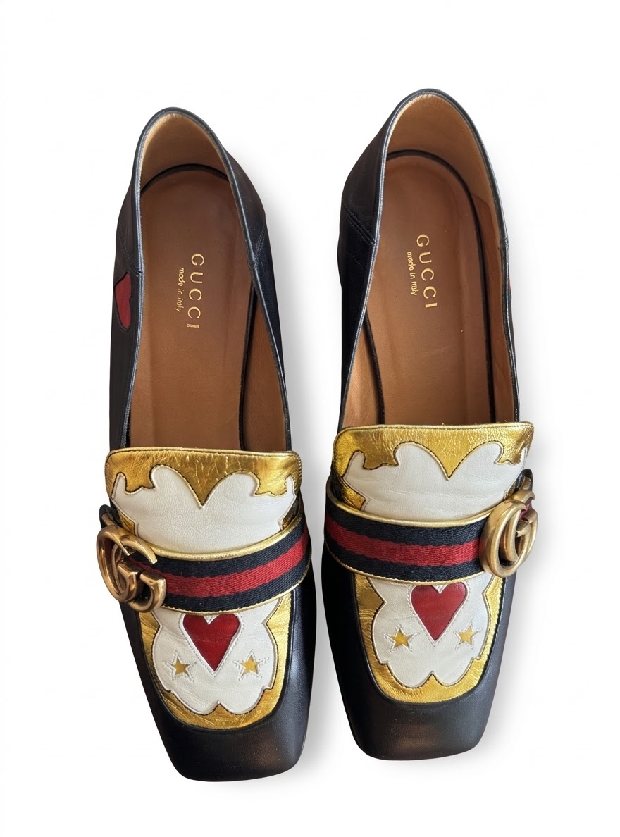 Gucci Gucci Marmont Mid-Heel Collection Loafers 3