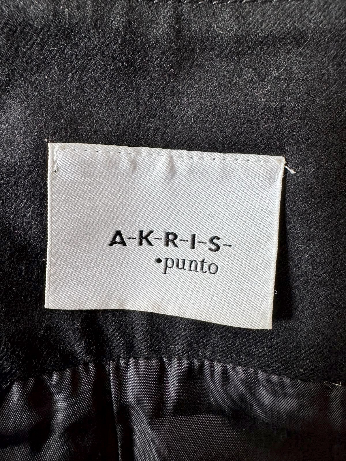 Akris Punto Akris Punto’s Black Wool Wrap-Around Pleated Skirt 7