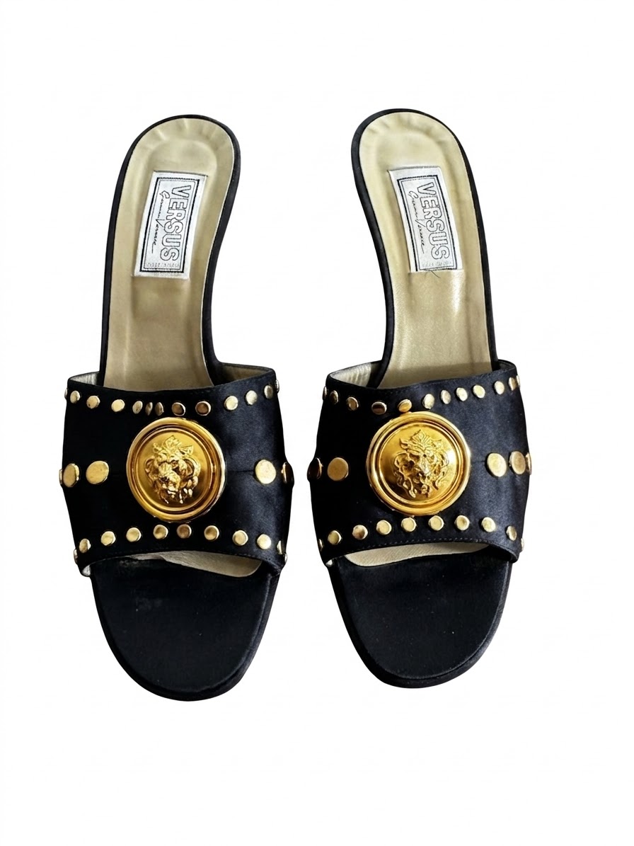 Versus Gianni Versace Heel Vintage Versus Gianni Versace