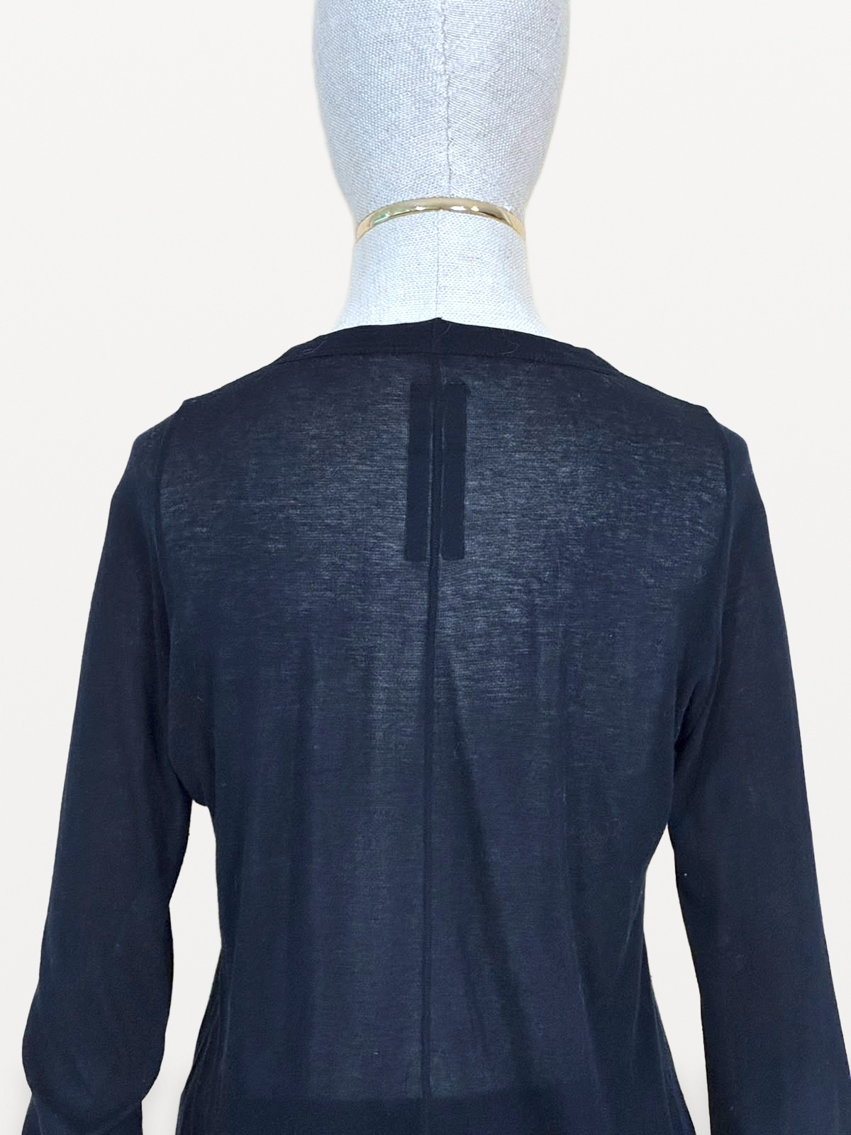 Camiseta de Punto de Algodón Olmar and Mirta en Tono Azul Noche 4